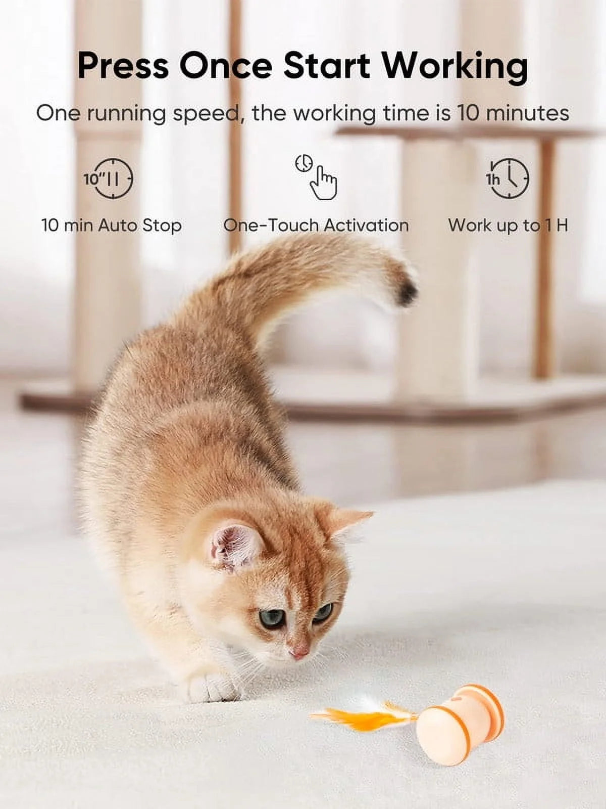 Automatic toy cat